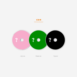 Moonbyul CITT (Cheese In The Trap) Single album Jerry version, Cheese version, Trap version CD-R