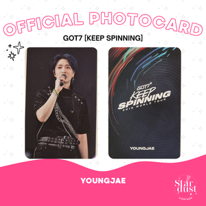 [PHOTOCARD] GOT7 - KEEP SPINNING - Stardust K-pop Shop