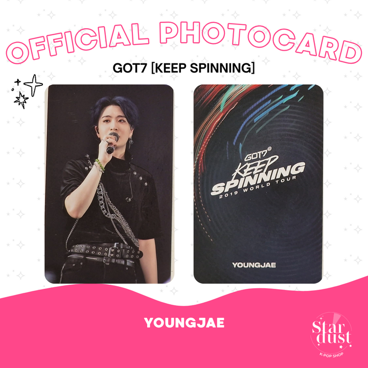 [PHOTOCARD] GOT7 - KEEP SPINNING - Stardust K-pop Shop