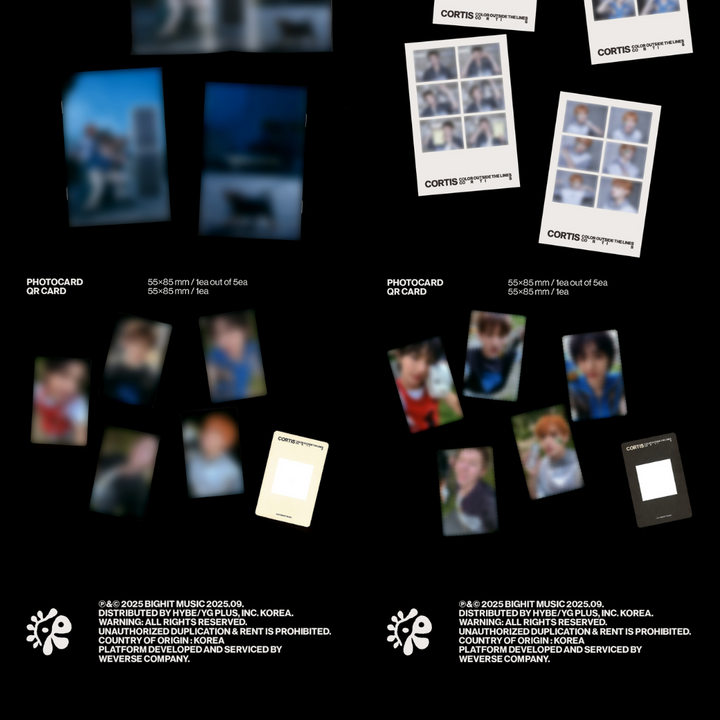 [PRE-ORDER] CORTIS - The 1st EP [COLOR OUTSIDE THE LINES] Weverse Albums Ver. - Stardust K-pop Shop