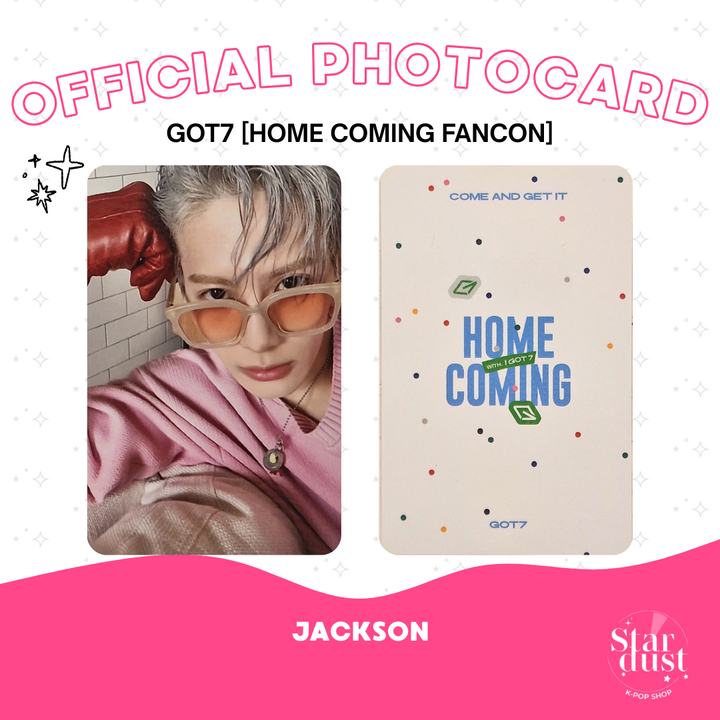 [PHOTOCARD] GOT7 - HOME COMING FANCON [Set A] - Stardust K-pop Shop