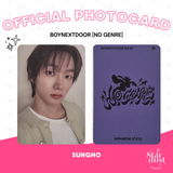 [PHOTOCARD] BOYNEXTDOOR (SUNGHO) - NO GENRE [WEVERSE POB]
