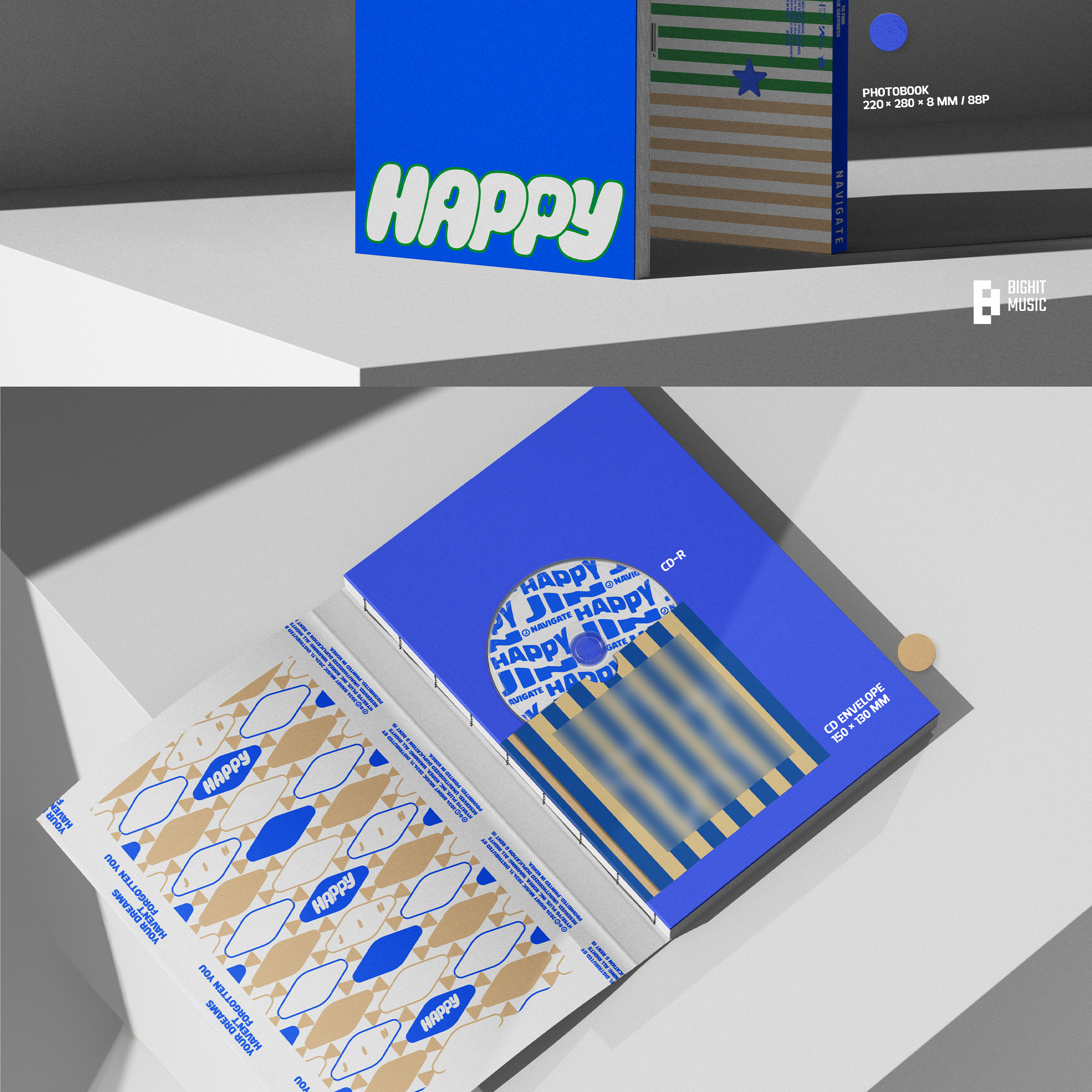 JIN - HAPPY - Stardust K-pop Shop