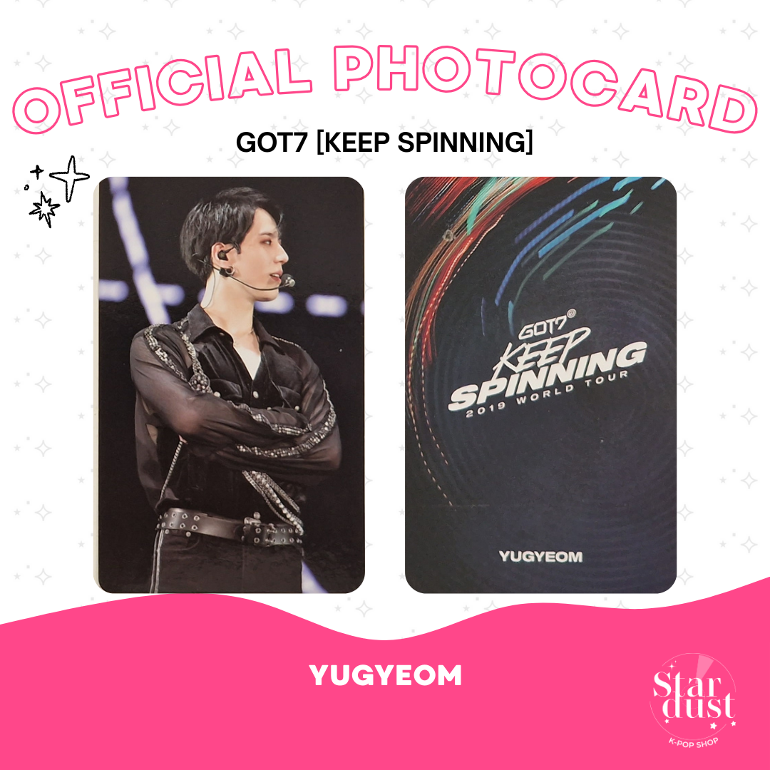[PHOTOCARD] GOT7 - KEEP SPINNING - Stardust K-pop Shop
