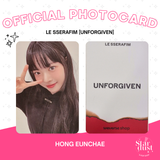 [PHOTOCARD] LE SSERAFIM - UNFORGIVEN [Weverse Shop Set A]