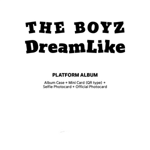 THE BOYZ - DREAMLIKE [4th Mini Album] Platform Ver. - Stardust K-pop Shop