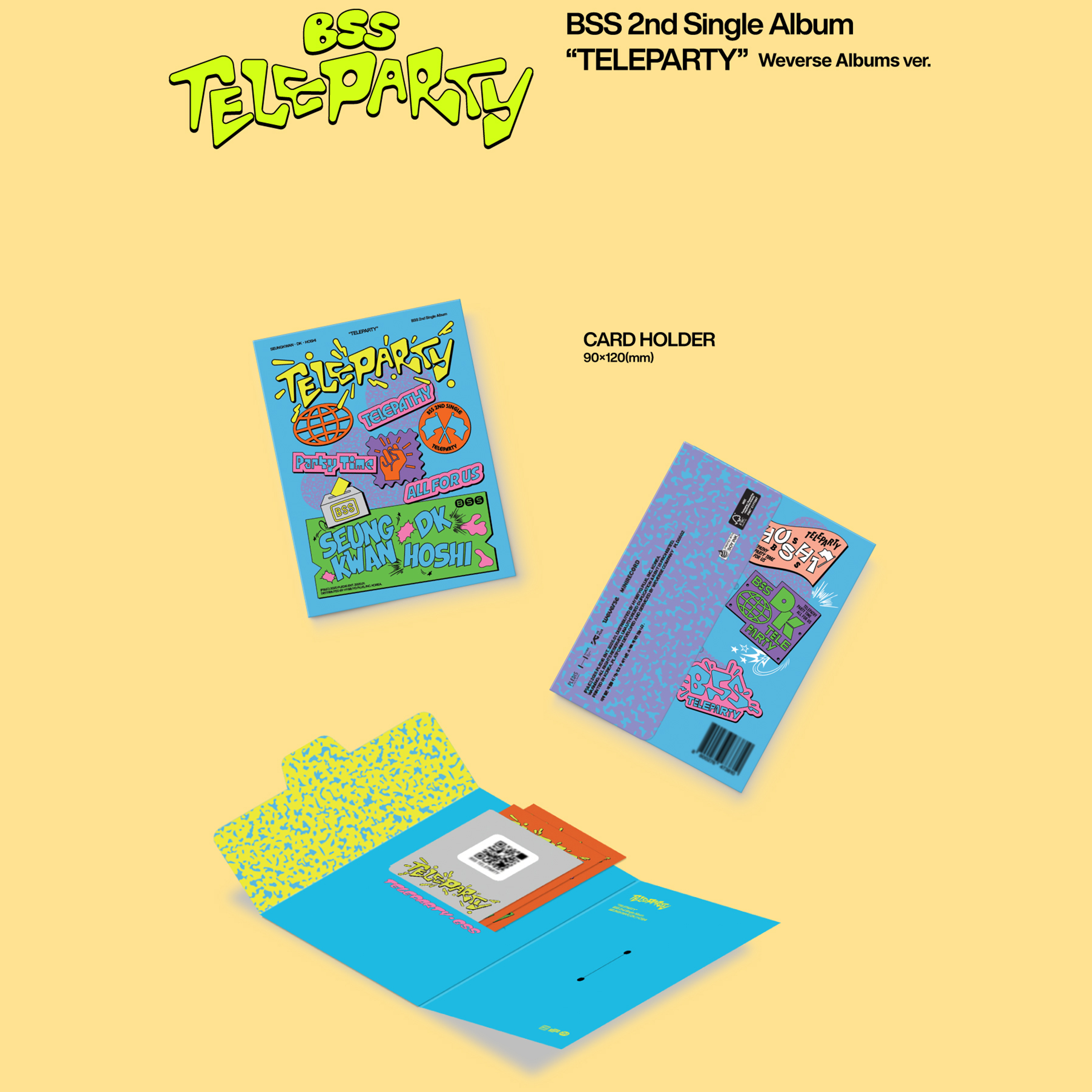 BSS - TELEPARTY [2nd Single Album] Weverse Ver. - Stardust K-pop Shop