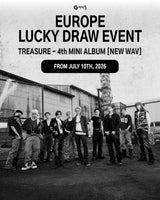 [EUROPE LUCKY DRAW EVENT] TREASURE - NEW WAV [4th Mini Album] Raw Ver.
