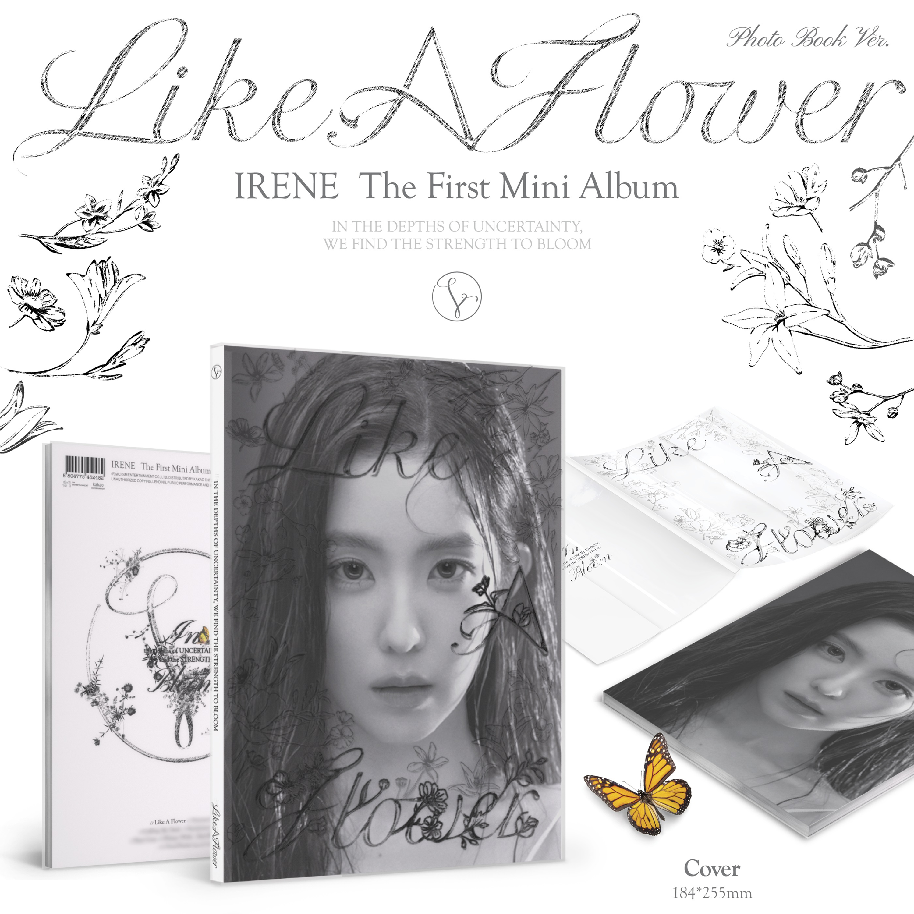 IRENE - LIKE A FLOWER [1st Mini Album] Photobook Ver. - Stardust K-pop Shop