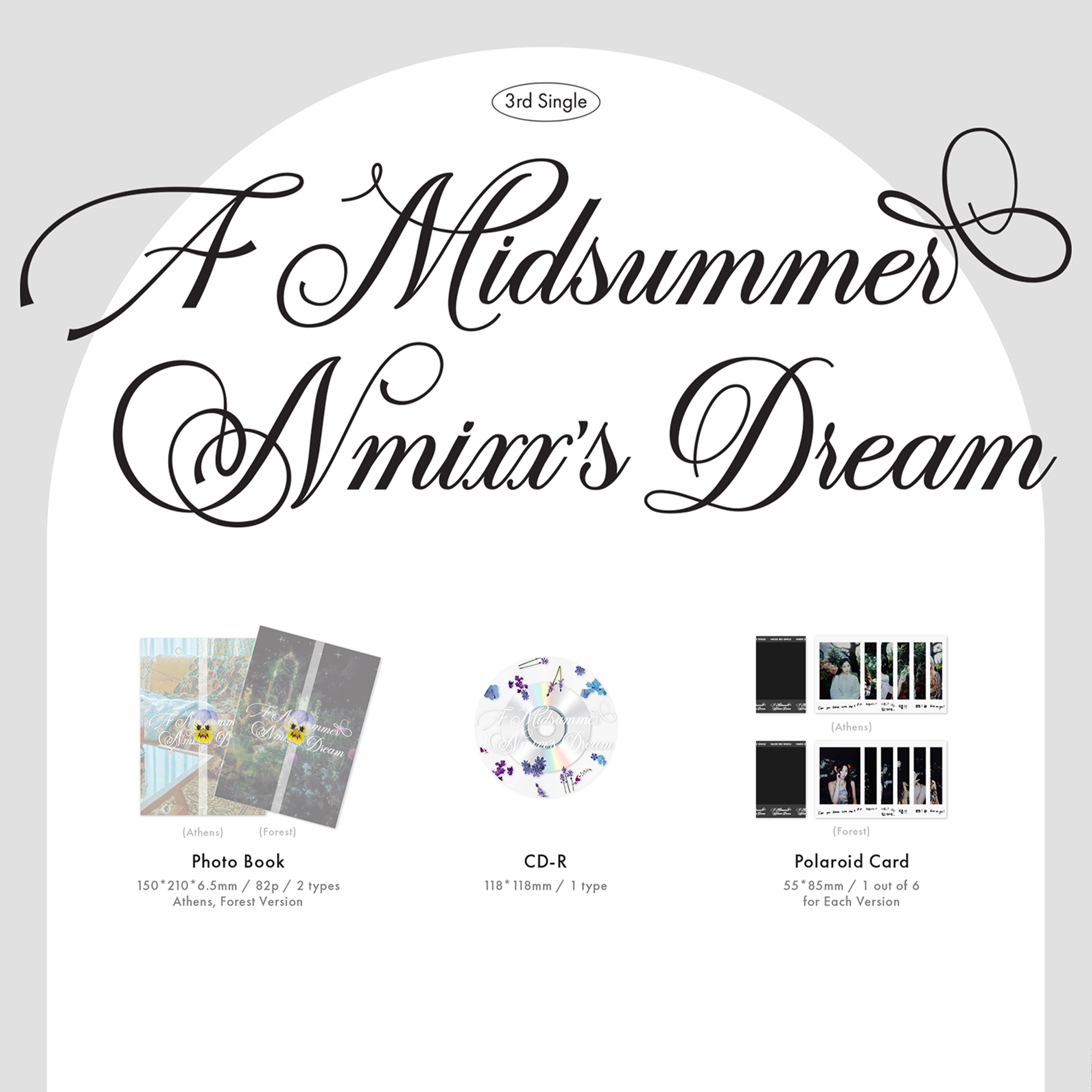 NMIXX - A MIDSUMMER NMIXX'S DREAM [3rd Single Album] + POSTER - Stardust K-pop Shop