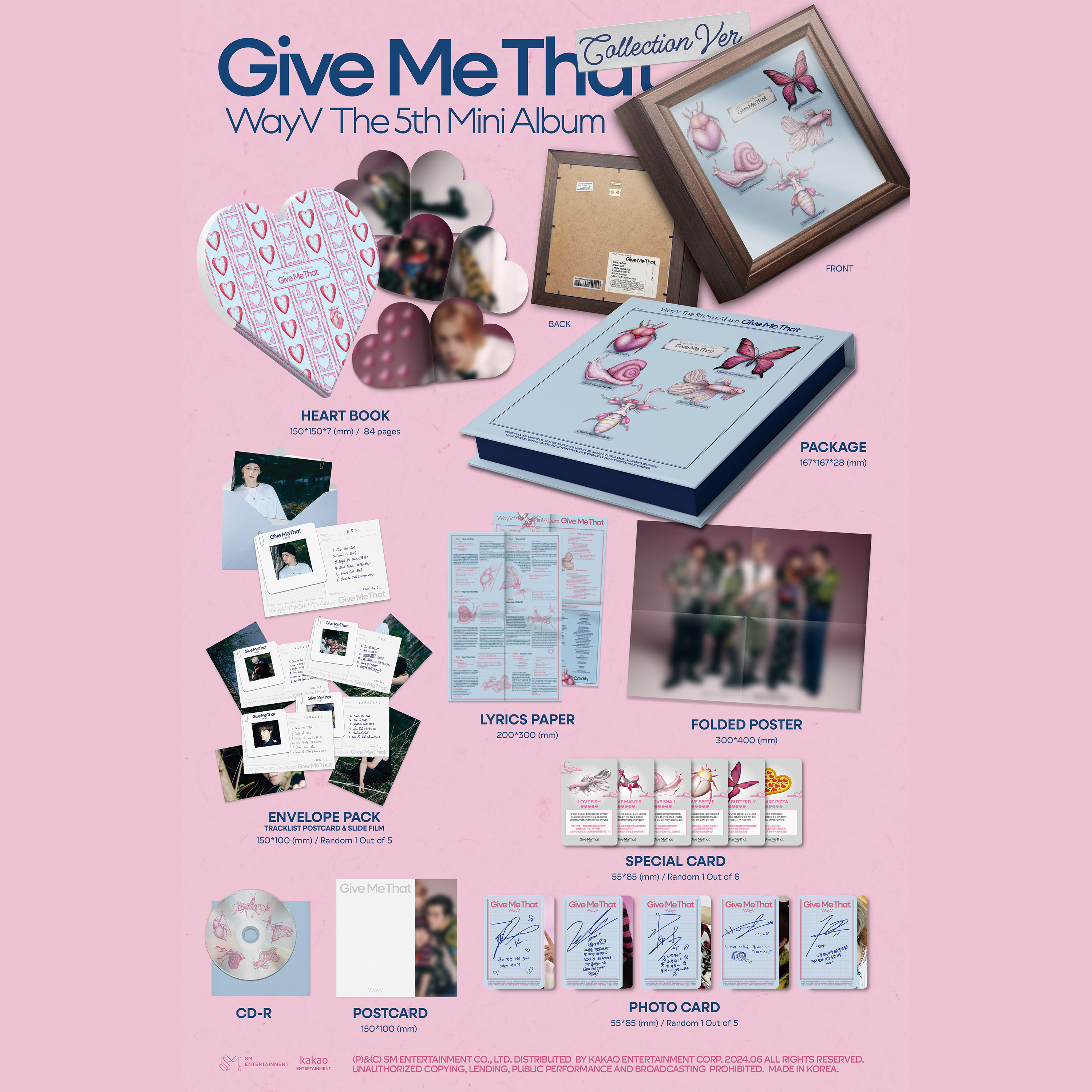 WAYV - GIVE ME THAT [5th Mini Album] Collection Ver. - Stardust K-pop Shop