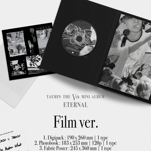 TAEMIN - ETERNAL [5th Mini Album] Film Ver. - Stardust K-pop Shop