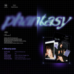 THE BOYZ - [PHANTASY] PT. 2 SIXTH SENSE [2nd Album] DVD Ver. - Stardust K-pop Shop
