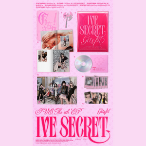 [PRE-ORDER] IVE - IVE SECRET [4th Mini Album] - Stardust K-pop Shop