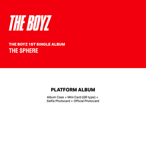 THE BOYZ - THE SPHERE [1st Single Album] Platform Ver. - Stardust K-pop Shop