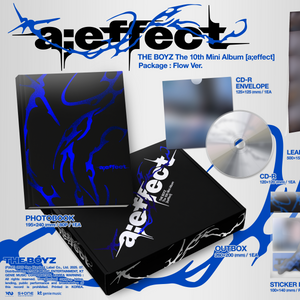 [PRE-ORDER] THE BOYZ - [a;effect] 10th Mini Album [Flow Ver.] - Stardust K-pop Shop