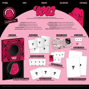 YUQI - YUQ1 [1st Mini Album] + POSTER - Stardust K-pop Shop