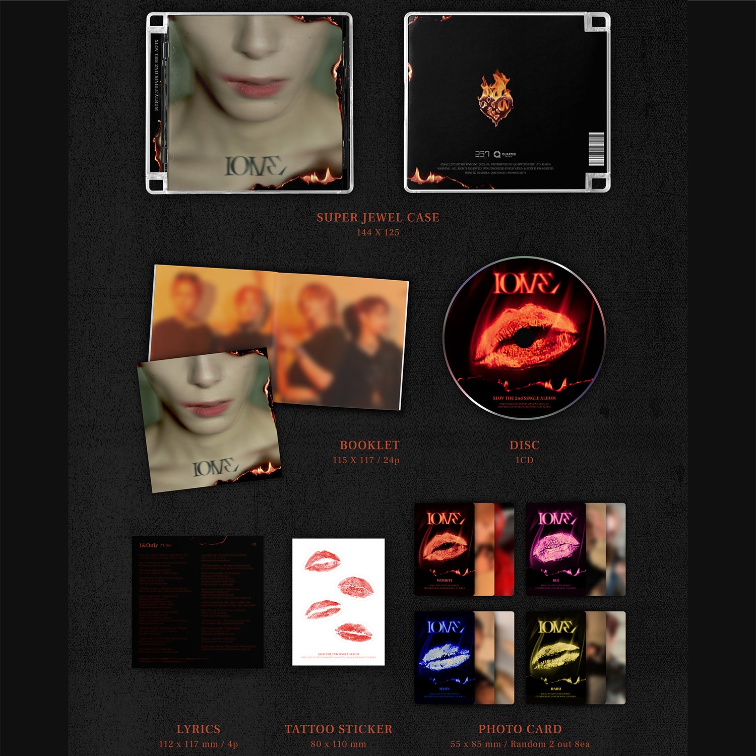 XLOV - I ONE [Jewel Ver.] - Stardust K-pop Shop