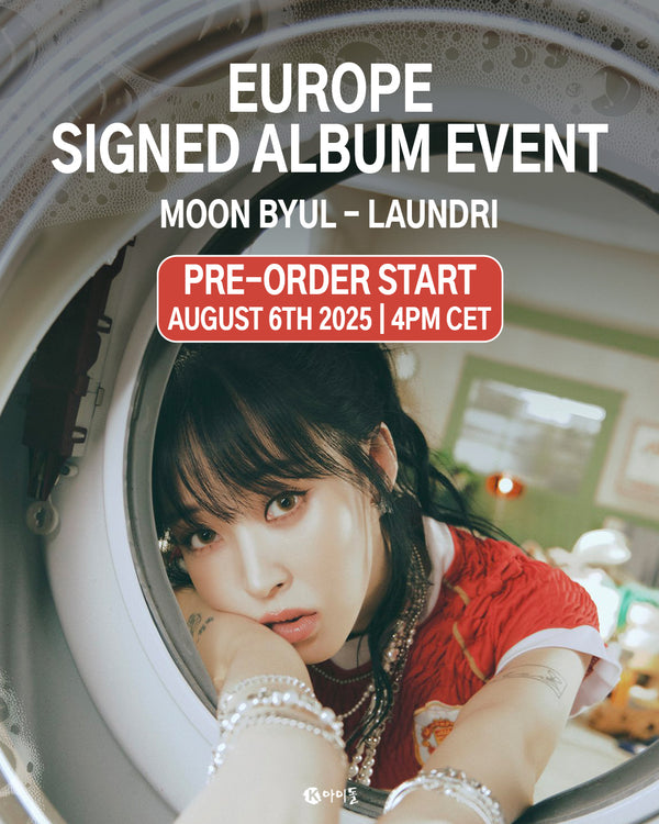 [EUROPE SIGNED ALBUM EVENT] MOONBYUL - LAUNDRI [Laundry Ver.]