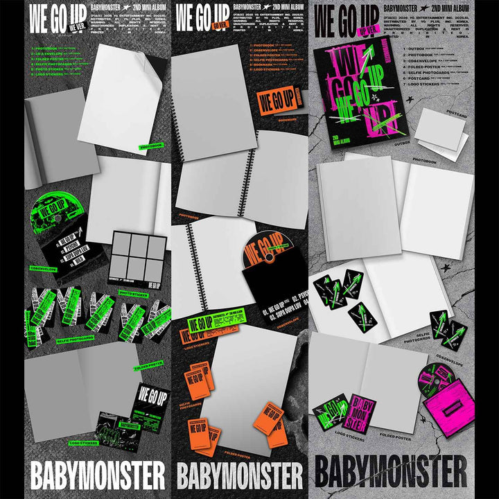 BABYMONSTER - WE GO UP [2nd Mini Album]