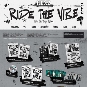 NEXZ - RIDE THE VIBE [1st Single Album] - Stardust K-pop Shop