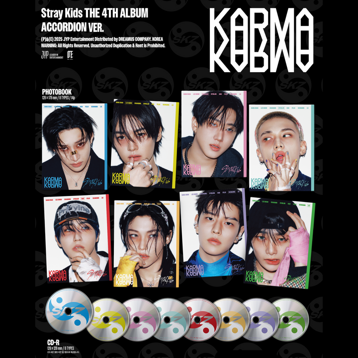 [PRE-ORDER] STRAY KIDS - KARMA [4th Album] Accordion Ver. - Stardust K-pop Shop