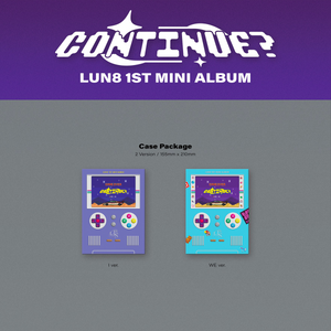 LUN8 - CONTINUE? [1st Mini Album] + POSTER - Stardust K-pop Shop