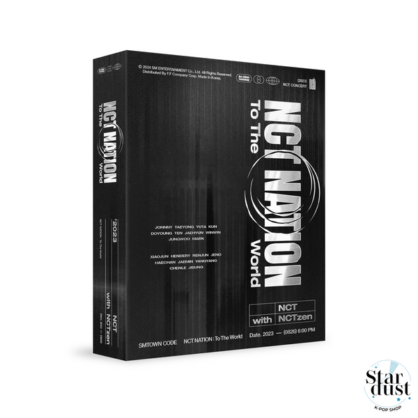 2023 NCT CONCERT - NCT NATION: TO THE WORLD IN INCHEON [SMTown Code] - Stardust K-pop Shop