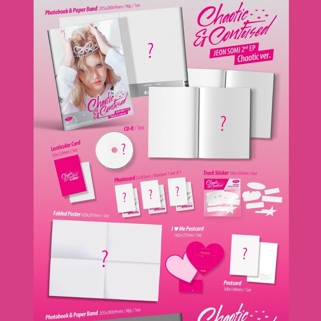[PRE-ORDER] JEON SOMI - CHAOTIC & CONFUSED [2nd EP Album] - Stardust K-pop Shop