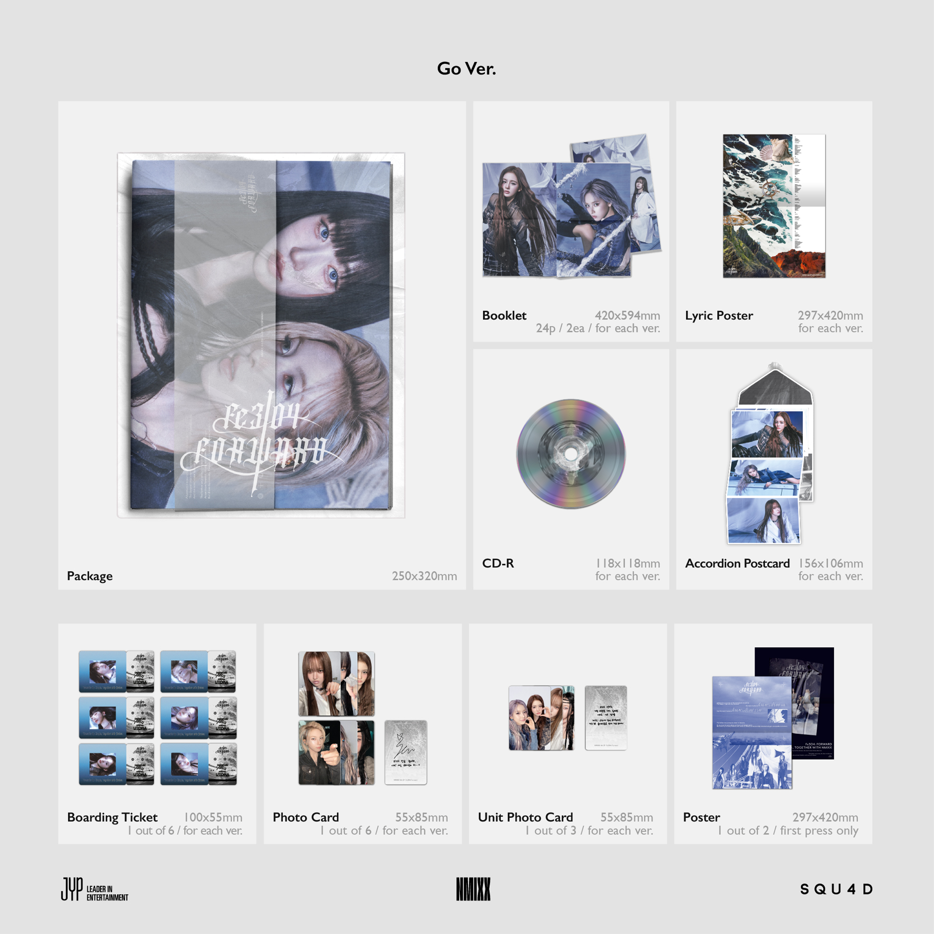 NMIXX - Fe304: FORWARD [4th Mini Album] - Stardust K-pop Shop