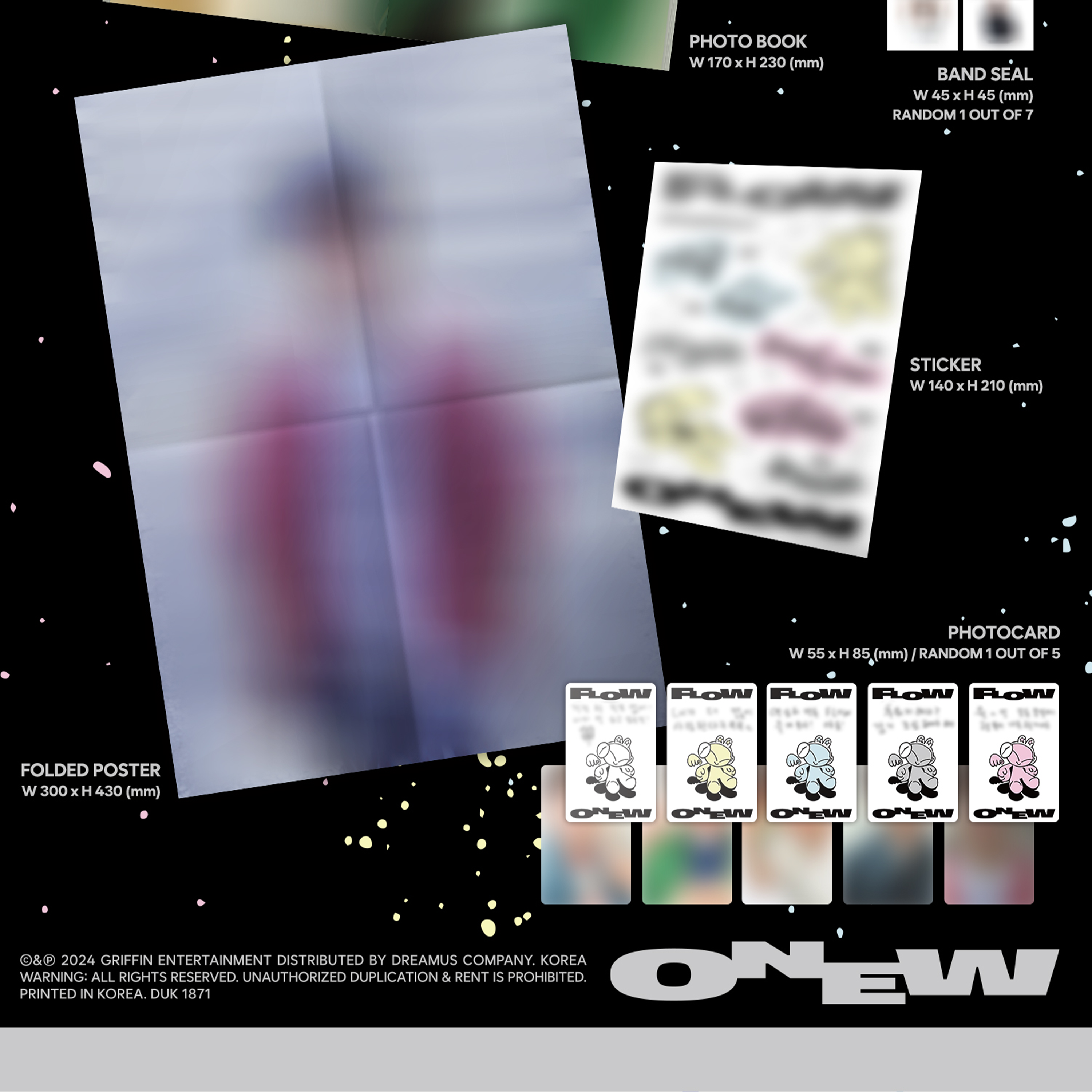 ONEW - FLOW [3rd Mini Album] - Stardust K-pop Shop