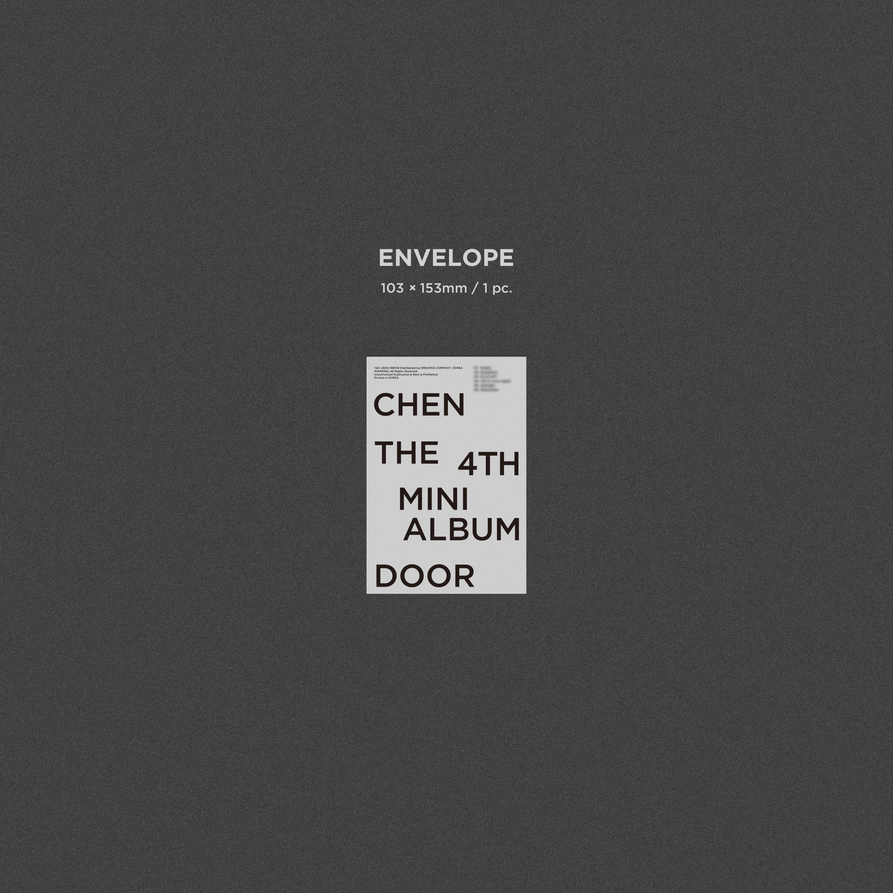 CHEN - DOOR [4th Mini Album] - Stardust K-pop Shop