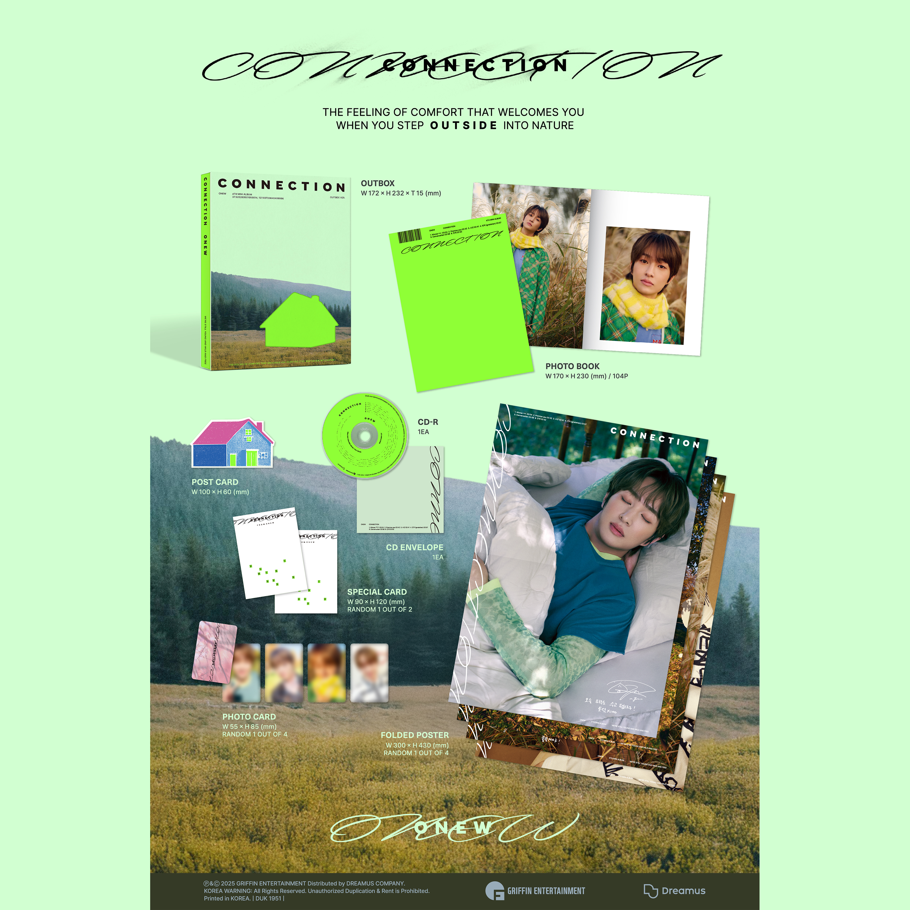 ONEW - CONNECTION [4th Mini Album] - Stardust K-pop Shop
