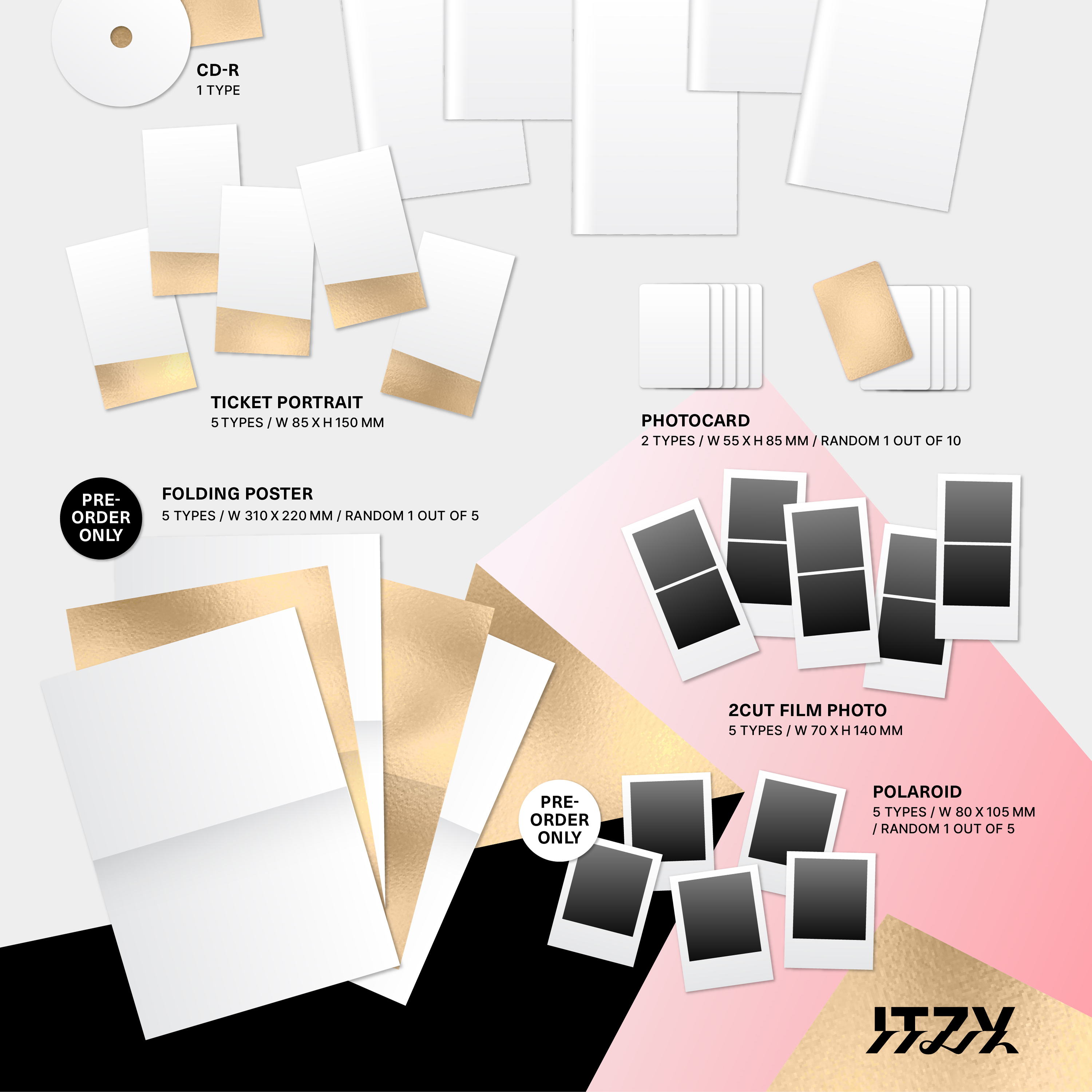 ITZY - GOLD [Digipack Ver.] - Stardust K-pop Shop