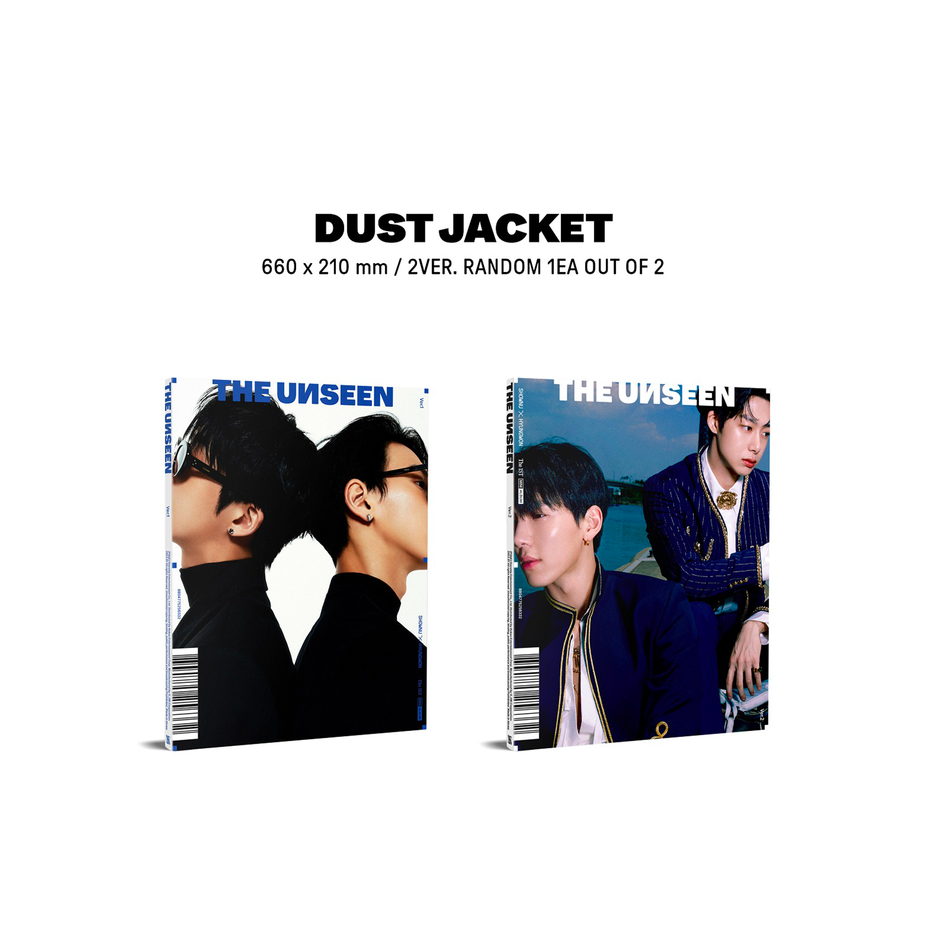 MONSTA X SHOWNU & HYUNGWON - THE UNSEEN [1st Mini Album] - Stardust K-pop Shop