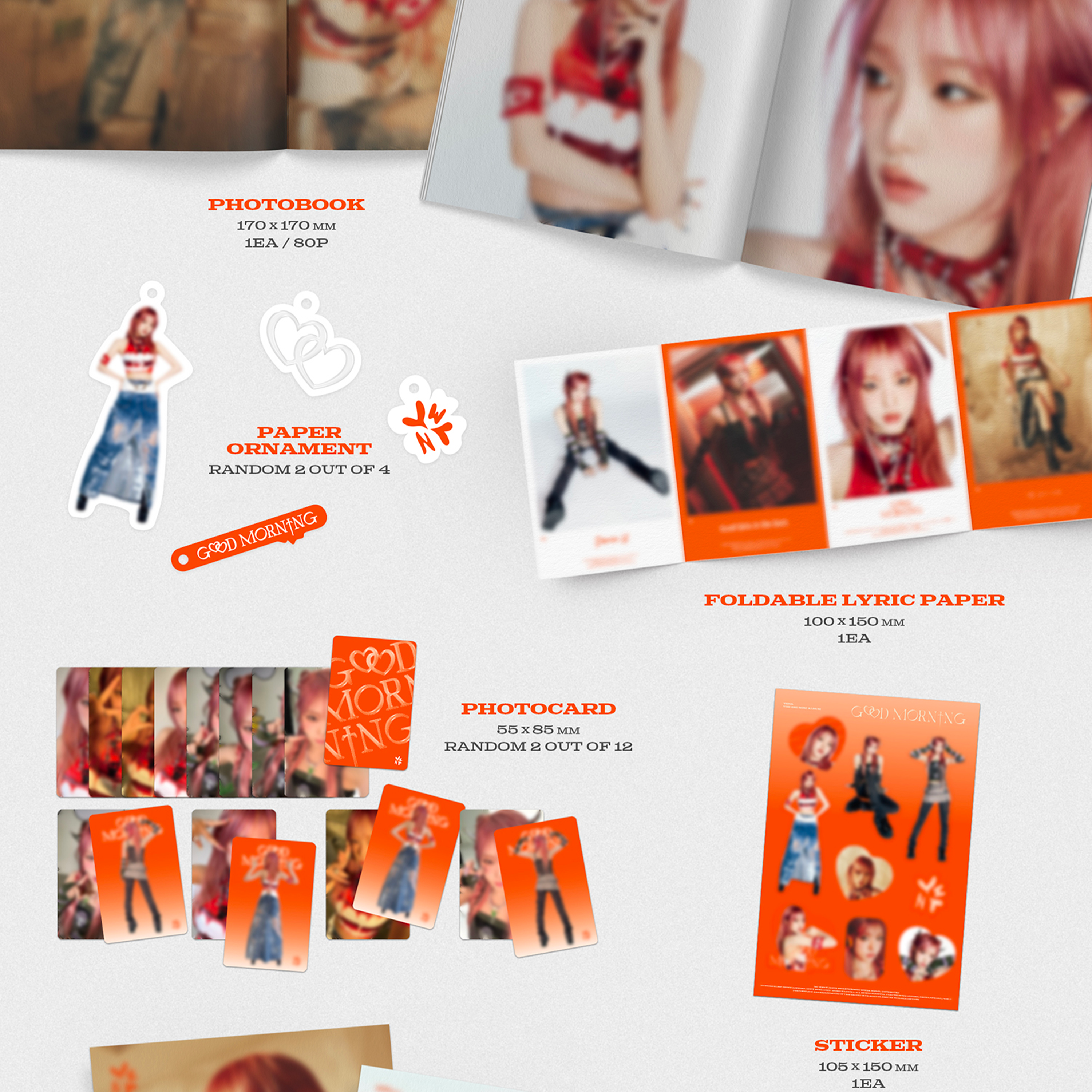 CHOI YENA - GOOD MORNING [3rd Mini Album] - Stardust K-pop Shop
