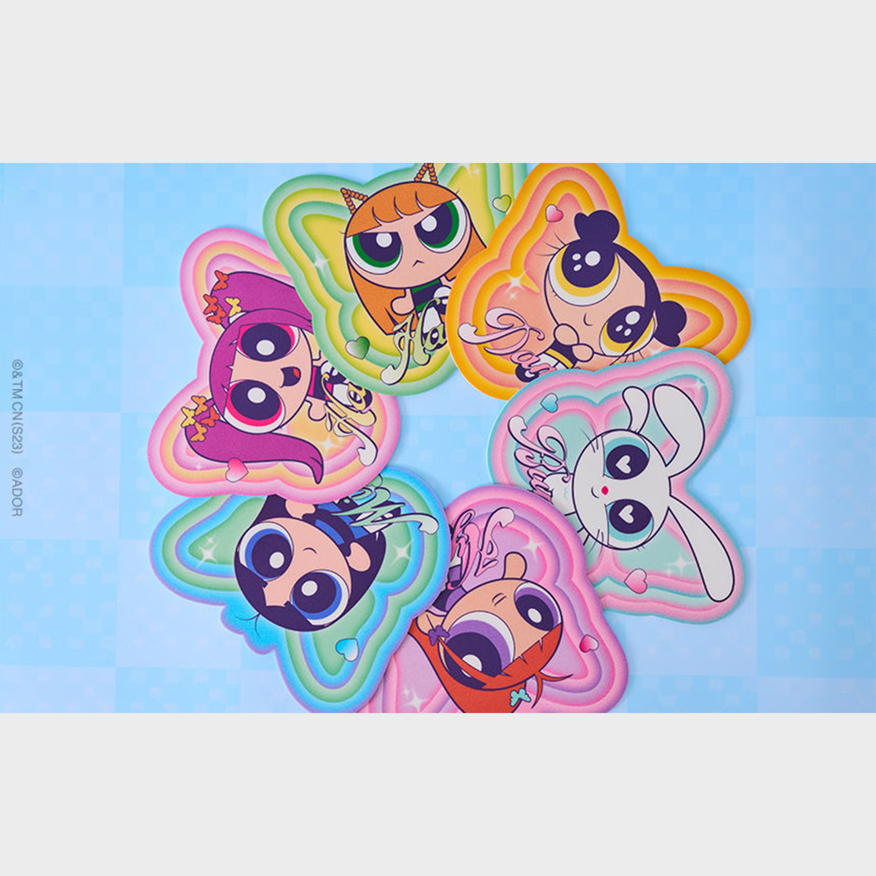 NEWJEANS - THE POWERPUFF GIRLS X NJ [MOUSE PAD] - Stardust K-pop Shop