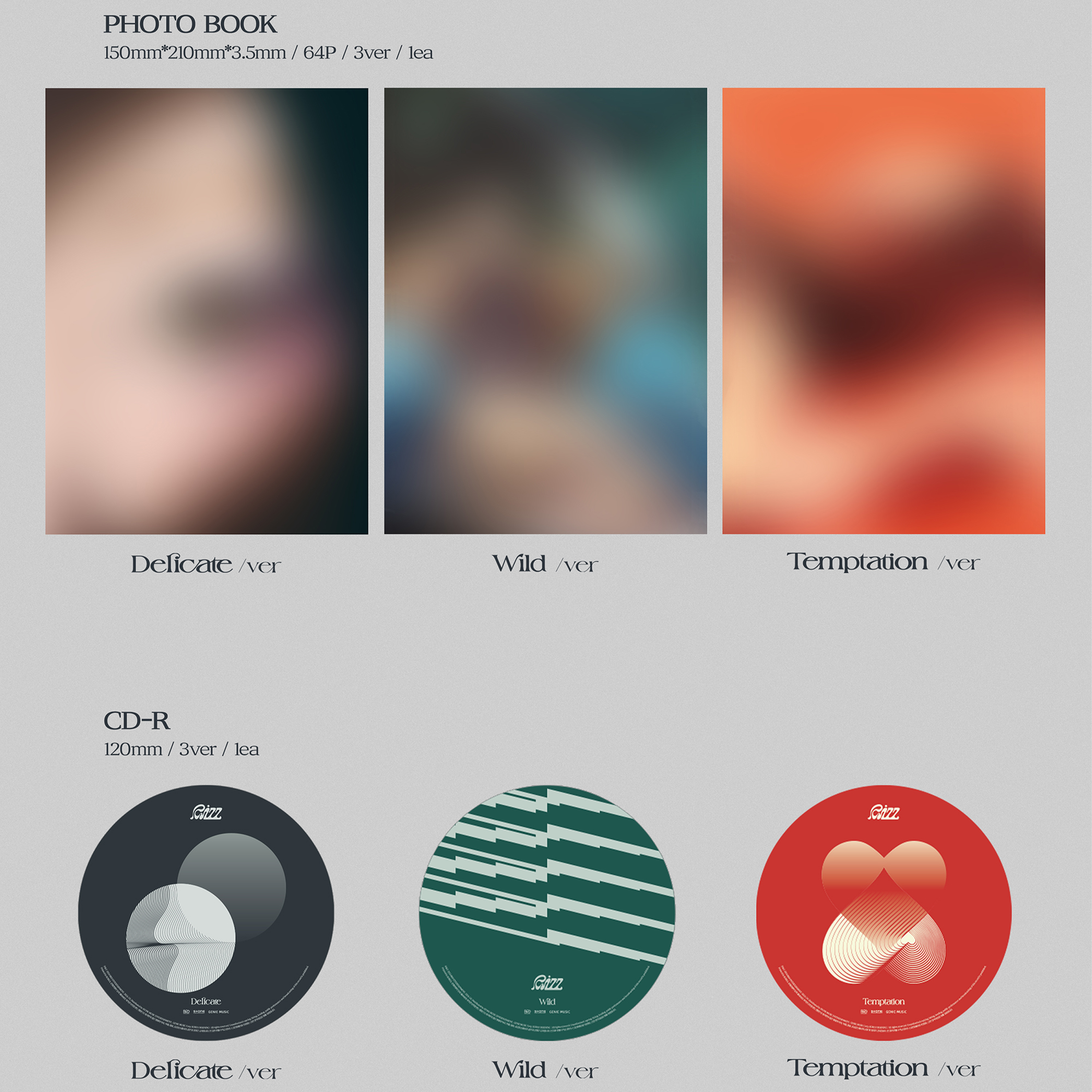SOOJIN - RIZZ [2nd Mini Album] + POSTER - Stardust K-pop Shop