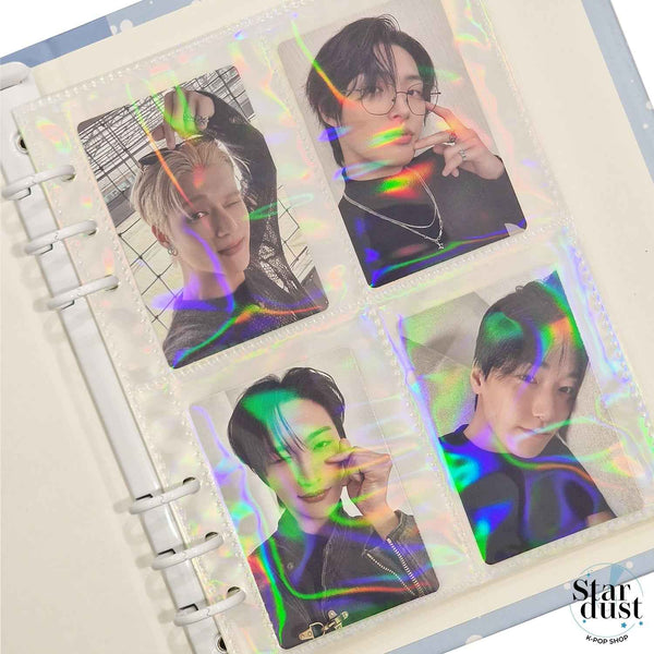 A5 PHOTOCARD 4-POCKET HOLO PAGES (10 PAGINE)