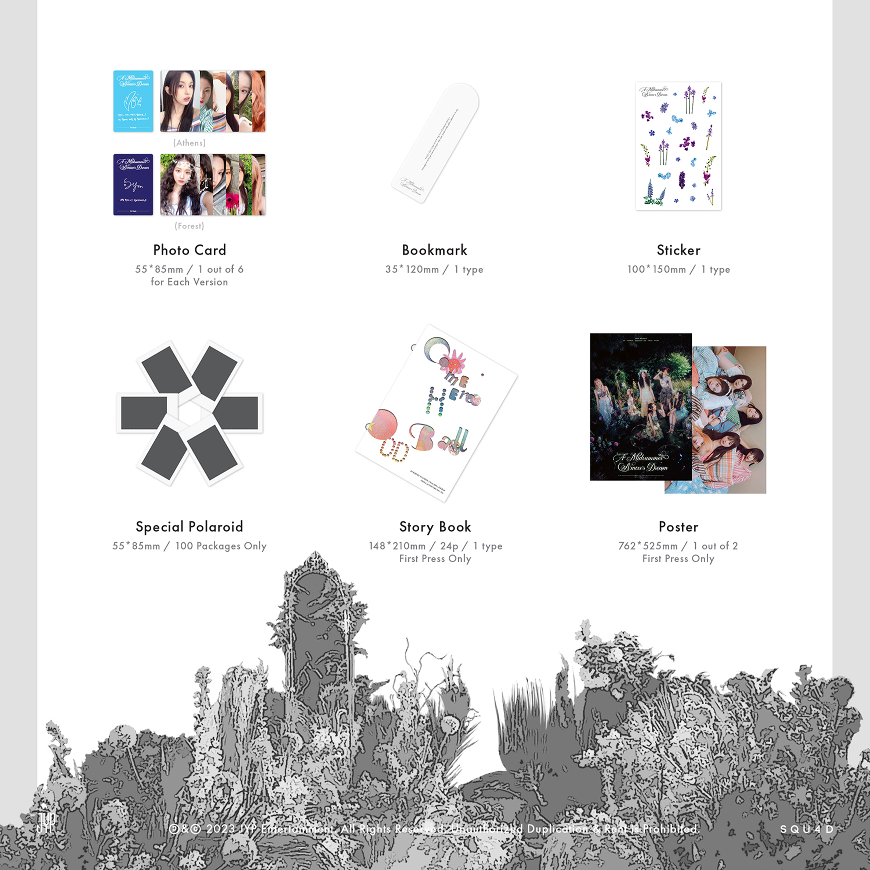 NMIXX - A MIDSUMMER NMIXX'S DREAM [3rd Single Album] + POSTER - Stardust K-pop Shop