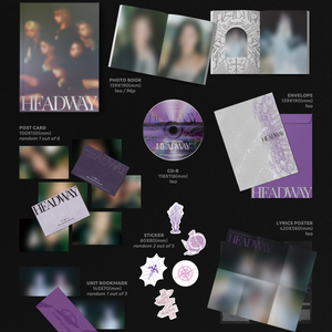 PURPLE KISS - HEADWAY [7th Mini Album] - Stardust K-pop Shop