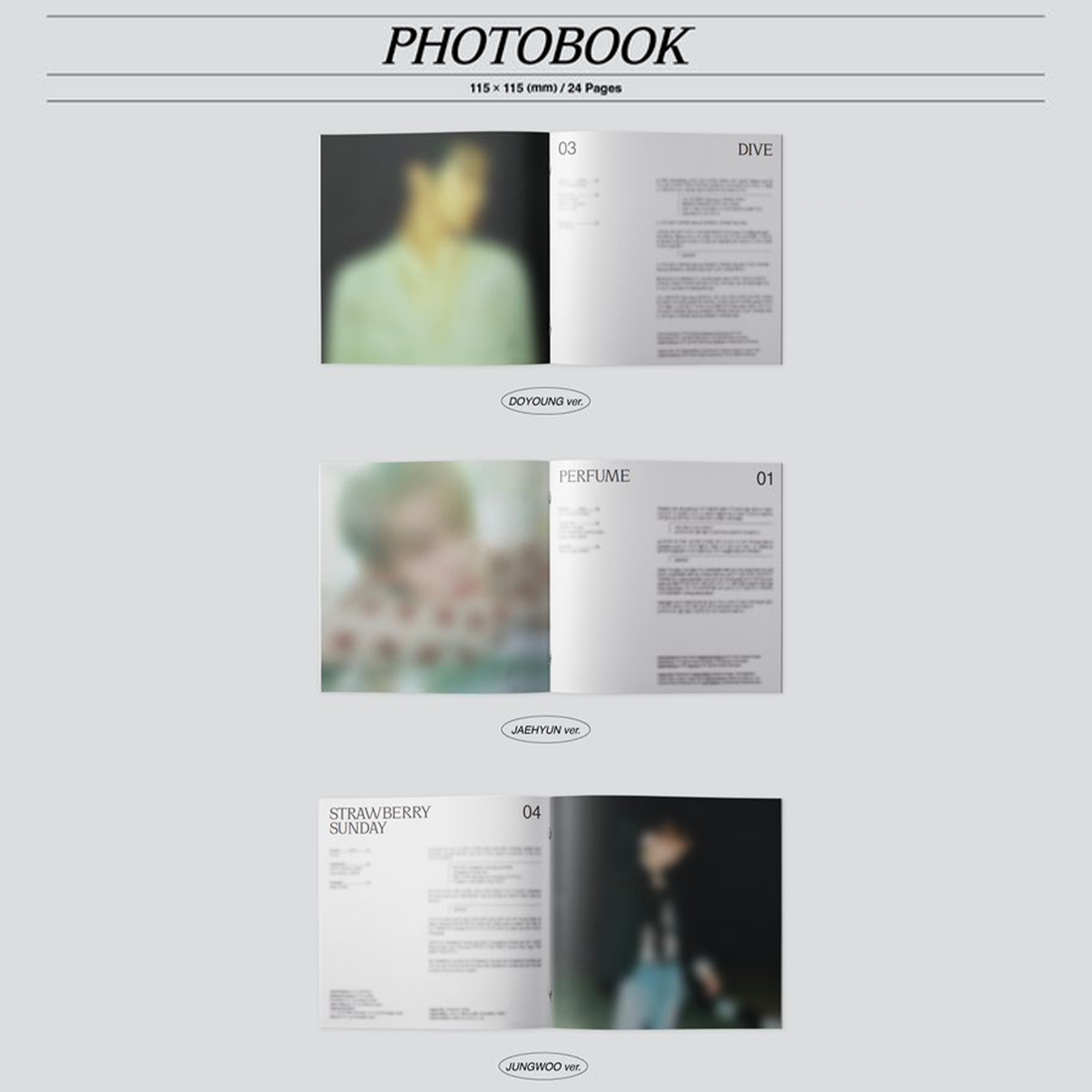 NCT DOJAEJUNG - PERFUME [1st Mini Album] Digipack Ver. - Stardust K-pop Shop