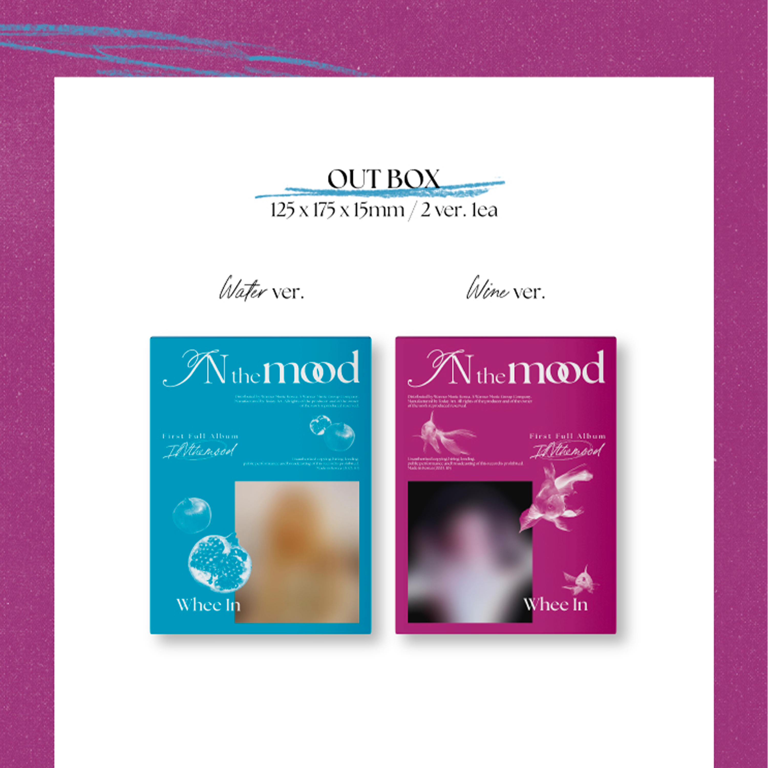 WHEEIN - IN THE MOOD [1st Full Album] - Stardust K-pop Shop