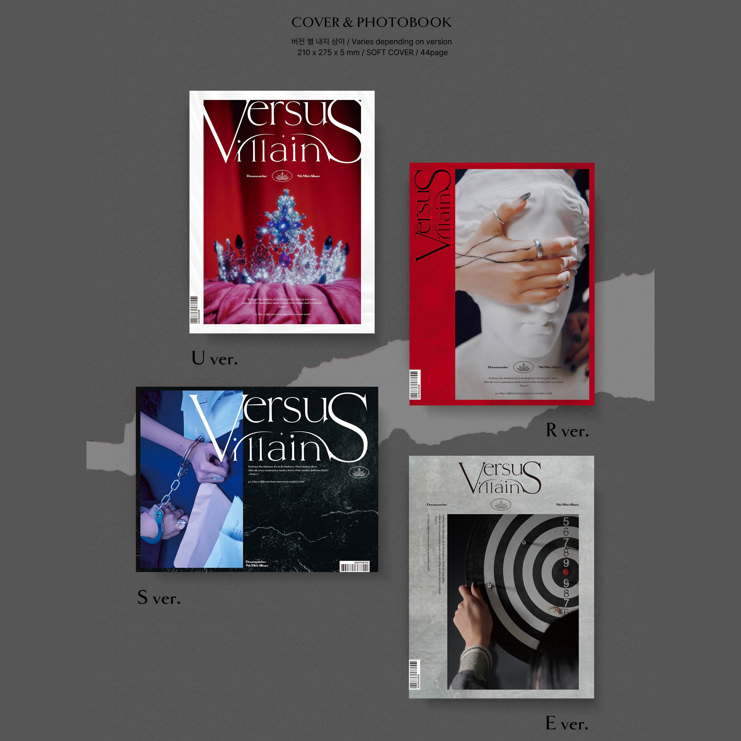 DREAMCATCHER - VILLAINS [9th Mini Album] - Stardust K-pop Shop