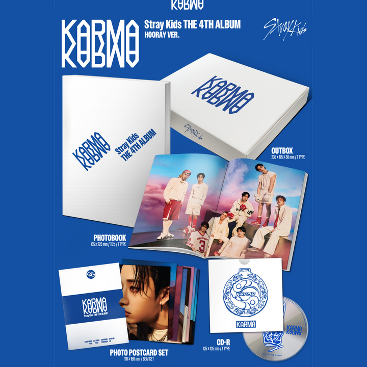 [PRE-ORDER] STRAY KIDS - KARMA [4th Album] Standard Ver. - Stardust K-pop Shop