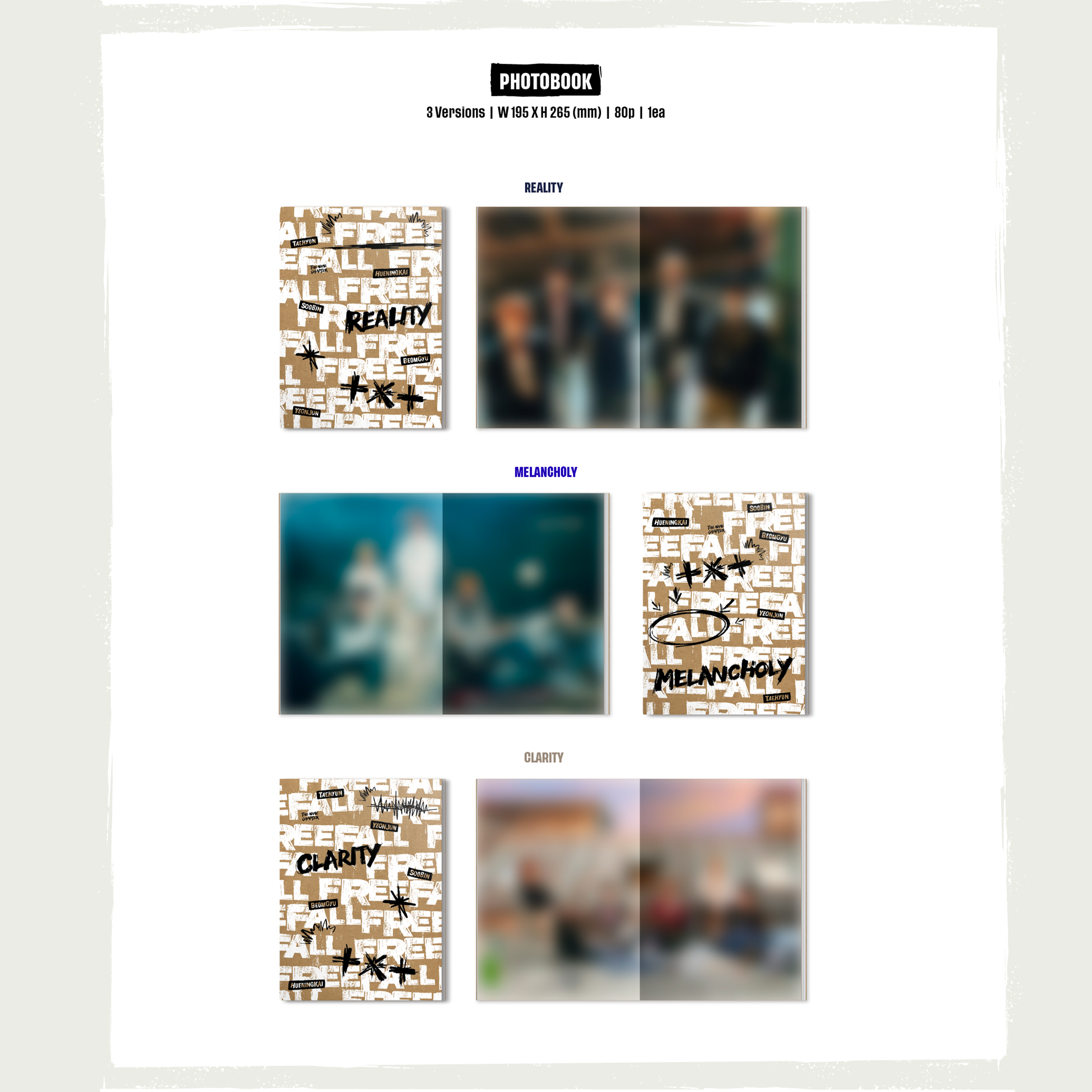 TXT - THE NAME CHAPTER: FREEFALL - Stardust K-pop Shop