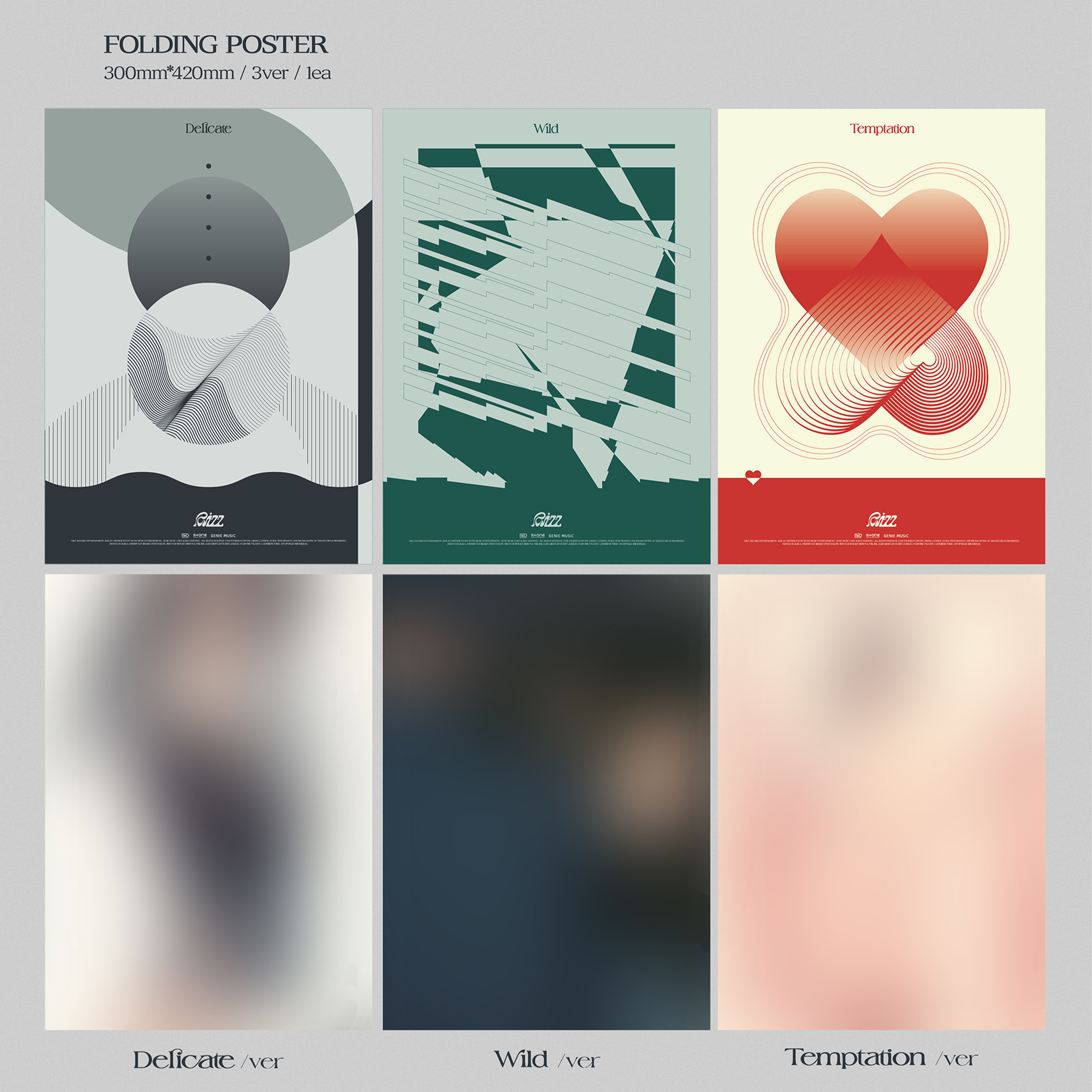 SOOJIN - RIZZ [2nd Mini Album] + POSTER - Stardust K-pop Shop