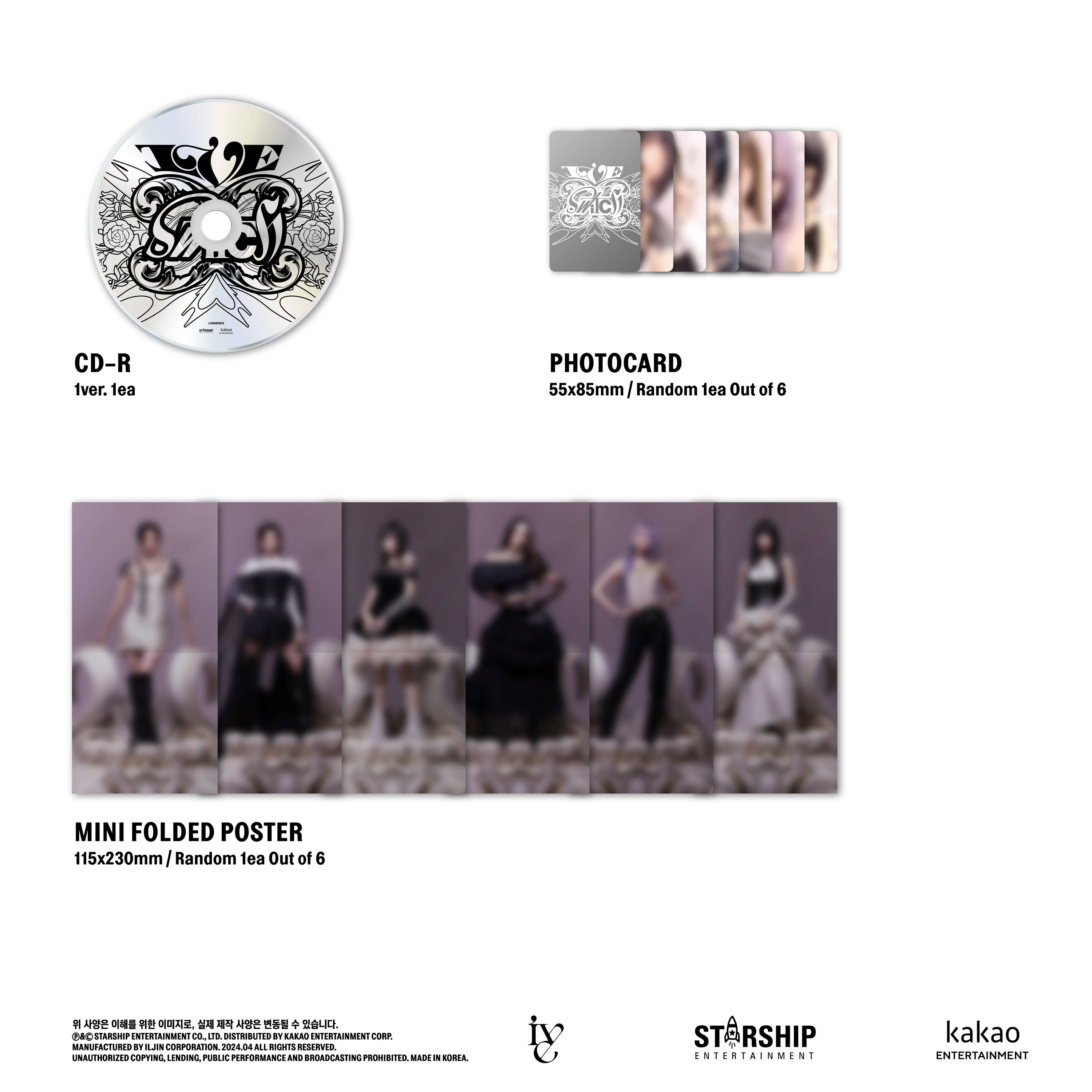 IVE - IVE SWITCH [2nd Mini Album] Digipack Ver. - Stardust K-pop Shop