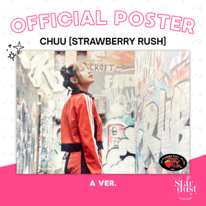 [POSTER] CHUU - STRAWBERRY RUSH - Stardust K-pop Shop