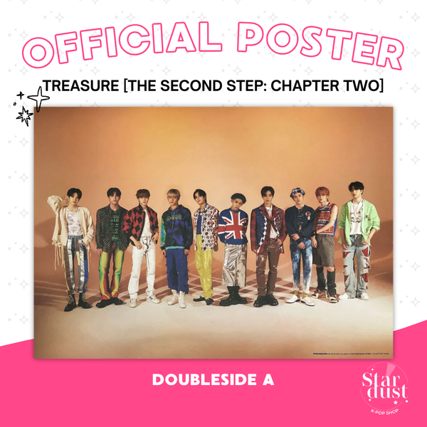 [POSTER] TREASURE - THE SECOND STEP: CHAPTER TWO [DOUBLESIDE] - Stardust K-pop Shop